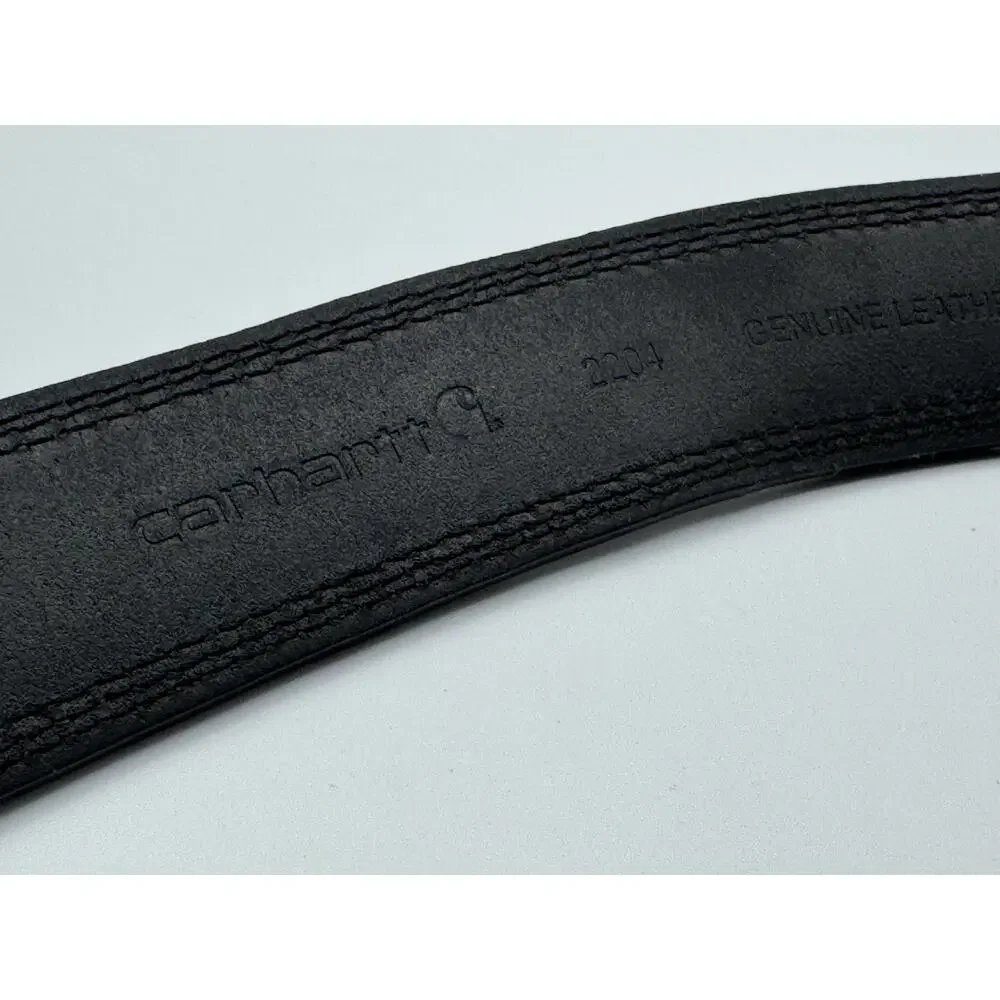 Carhartt Black Bridle Leather Scratchless Belt for Men Size 36